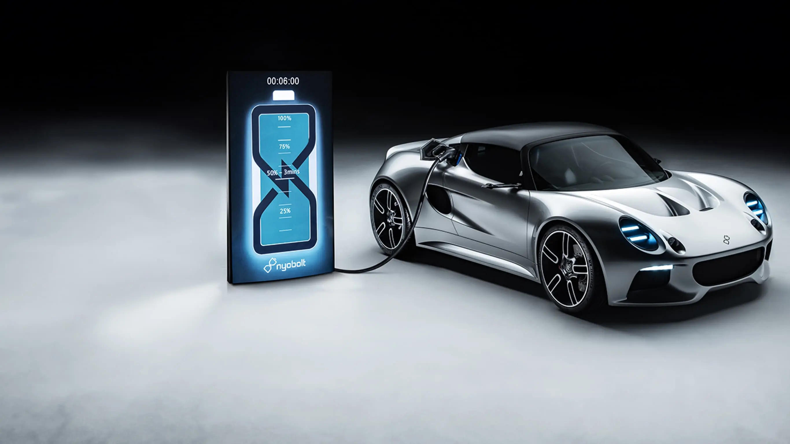 Nyobolt Fast Charging an Electric Vehicle in 6 minutes