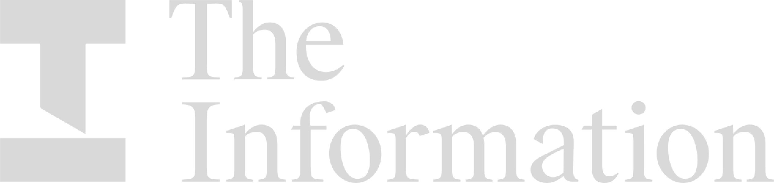 The information logo